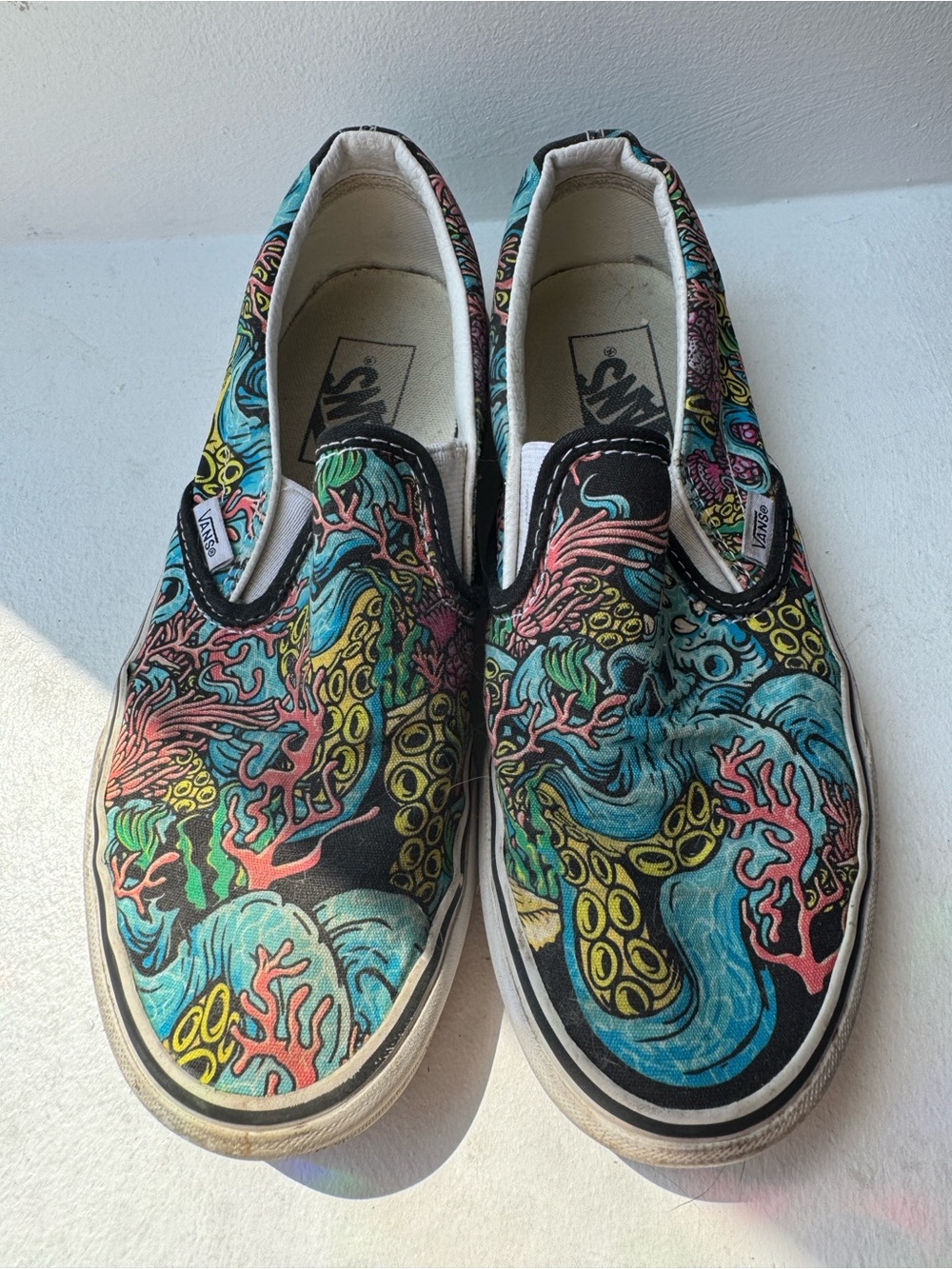 Vans “Underwater” Limited Edition Slip-On Sneakers